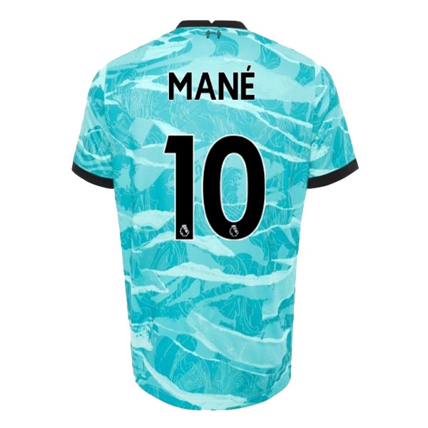 Camiseta Liverpool NO.10 Mane Replica Segunda Ropa 2020/21 Azul